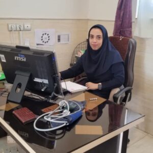 سرکار خانم زهرا هادی‌زاده، مامای نمونه دانشگاهی